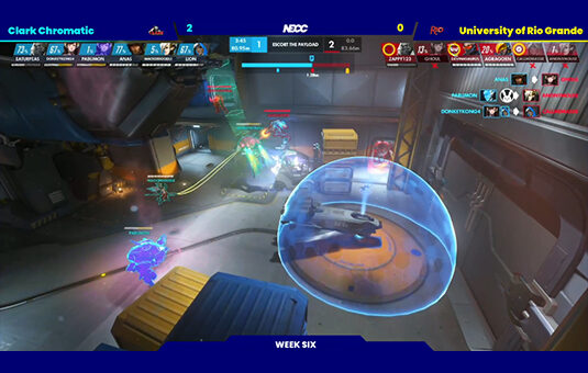 Screenshot of NECC Overwatch mat