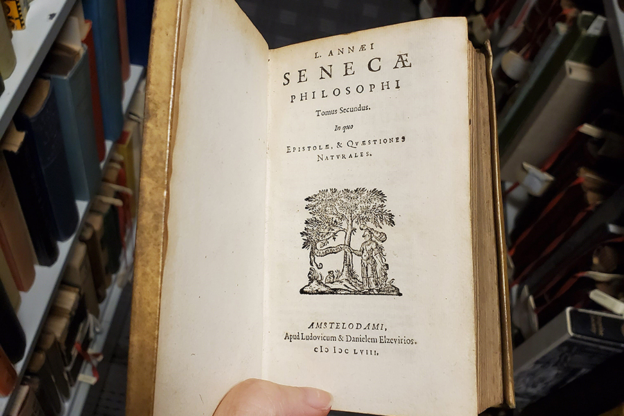 Seneca book of philosophy