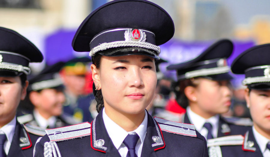 朝鲜女兵