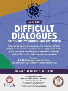 Difficult dialogues flyer