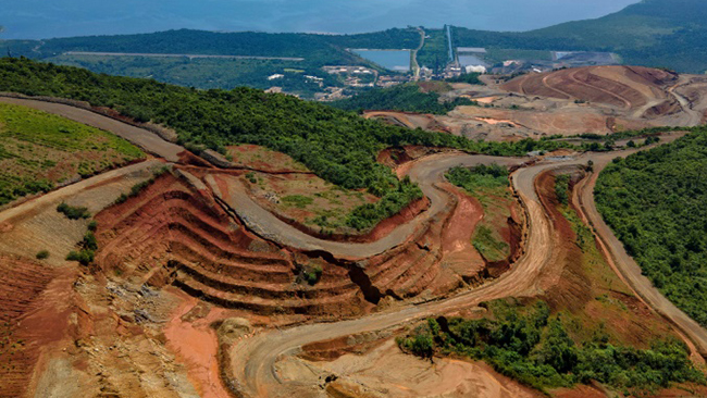 Fenix nickel mine in El Estor, Guatemala