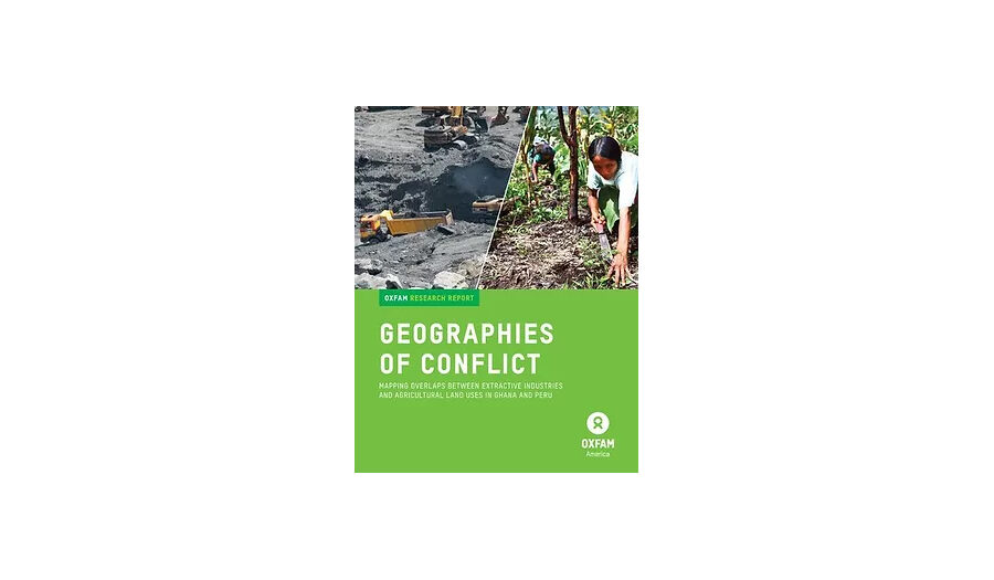 poster cover for geographies of conflict