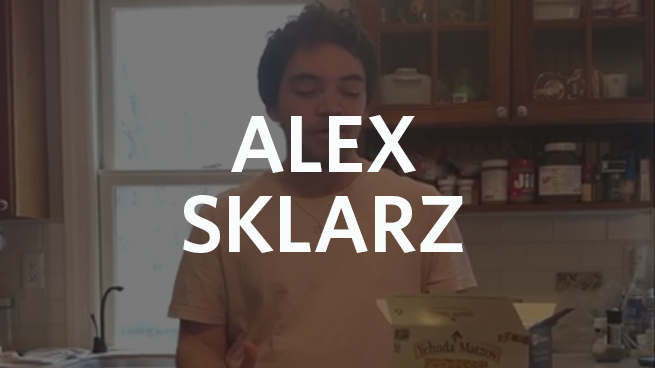 Alex Skalrz ’20: A Passover Treat