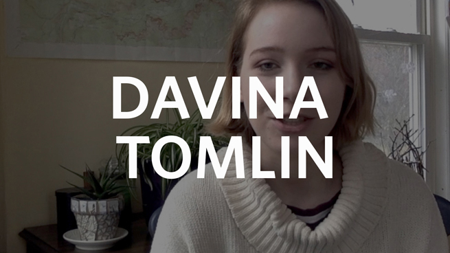 Davina Tomlin ’20: English Department Surprise