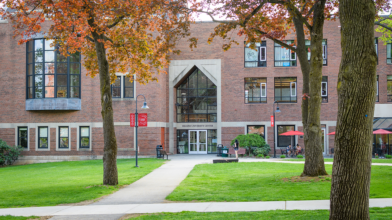 University Center front door
