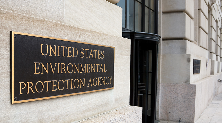 U.S. Environmental Protection Agency plaque