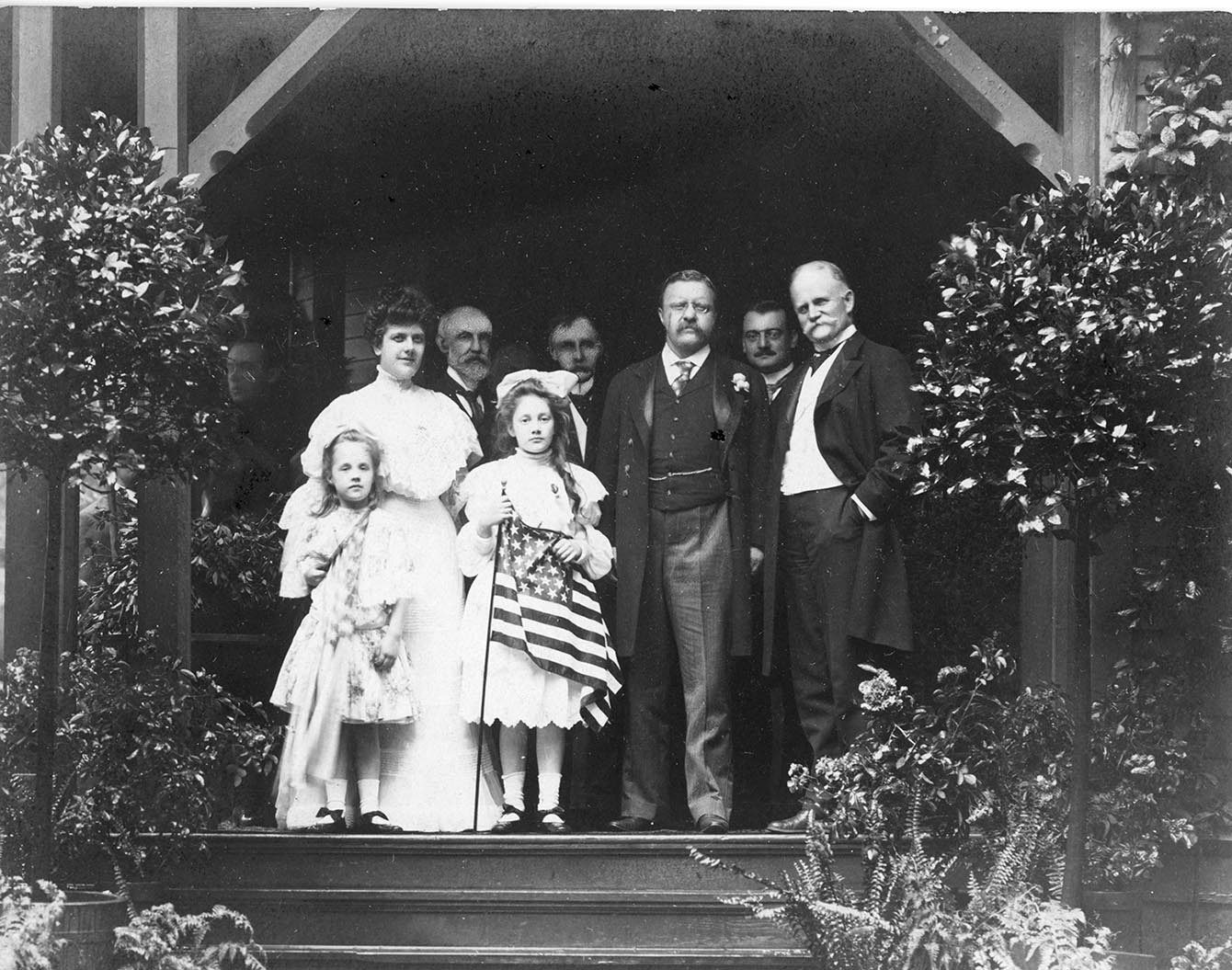 Theodore Roosevelt and family