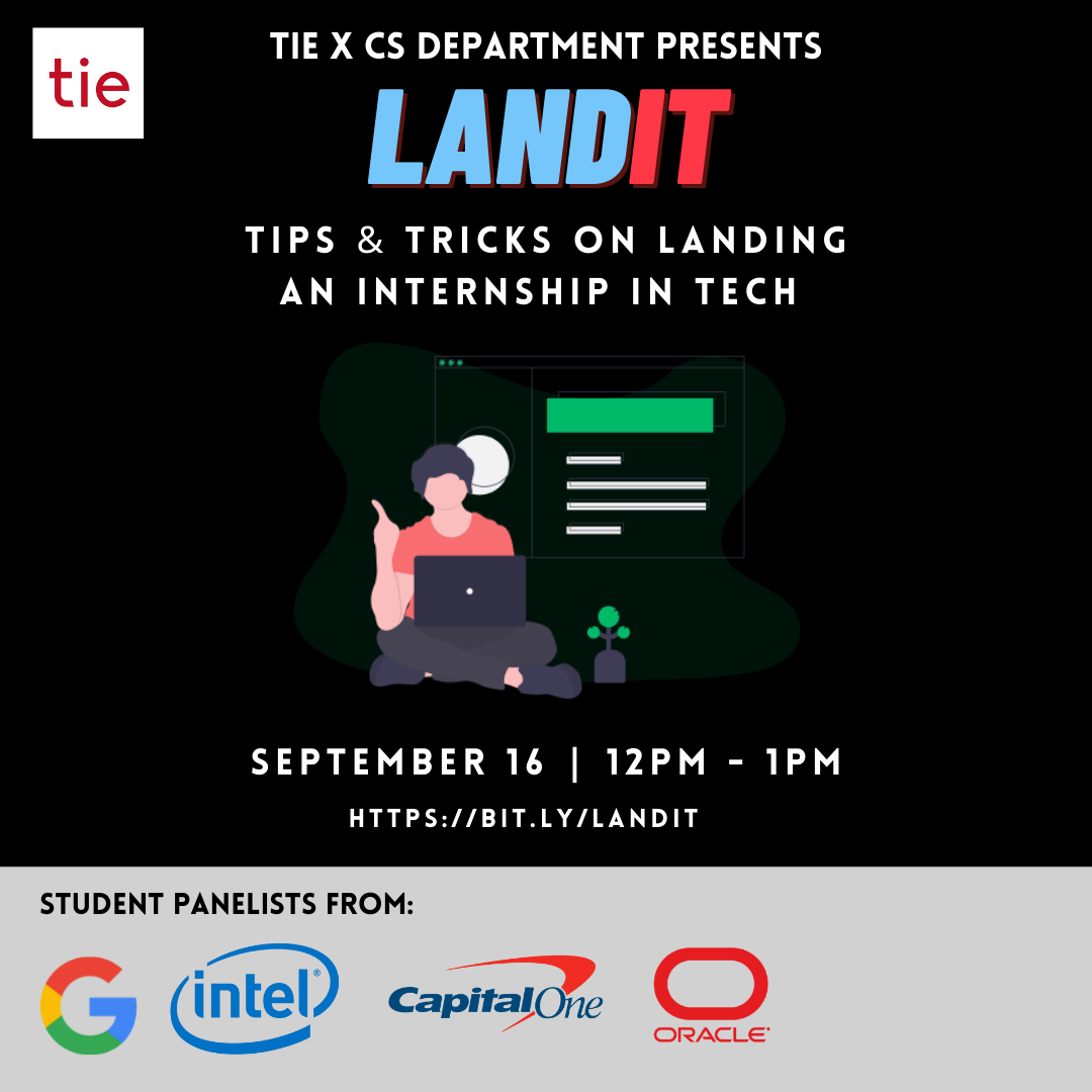 Land IT event poster