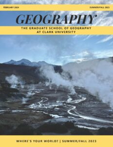 Cover of GSG Summer and Fall Newsletter - El Tatio Geyser in Chile