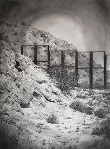 picture of a border wall