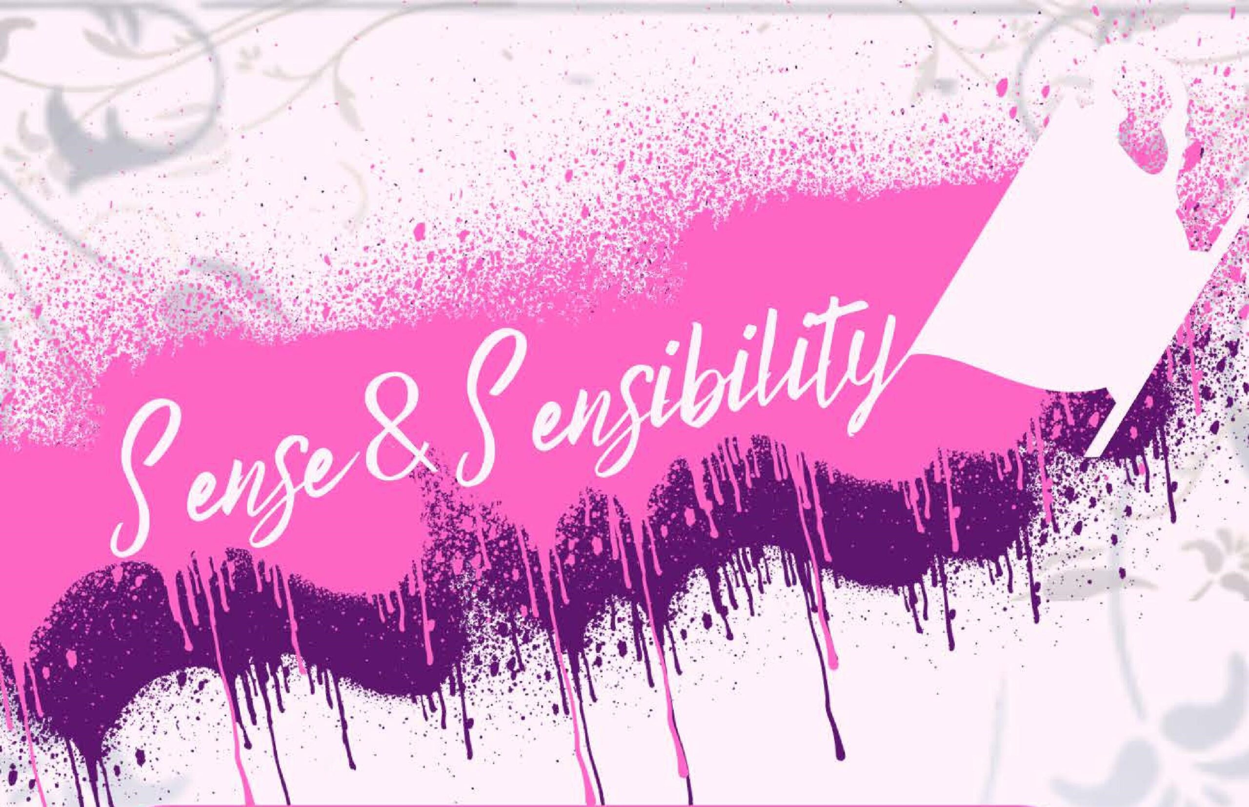 Pink "Sense and Sensibility" poster