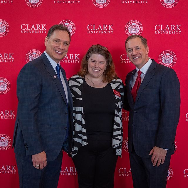 Photo from #ClarkU10thPrez on Instagram on #ClarkU10thPrez at 4/25/22 at 1:11PM