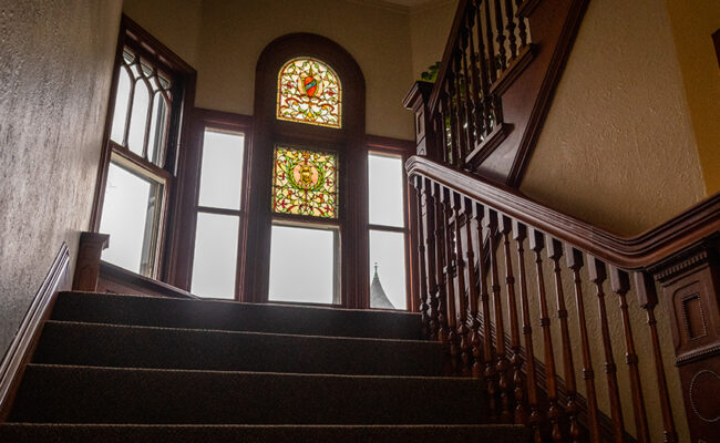 Anderson House - stain glass