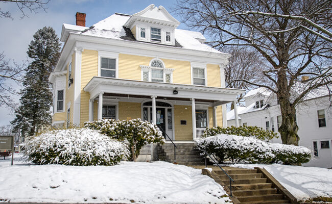 Anderson House - winter scene