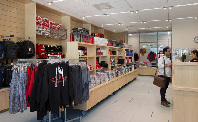 Shaich Family Alumni and Student Engagement Center (ASEC) - campus store