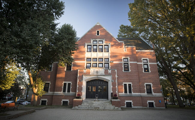 Atwood Hall front of building