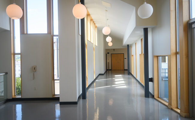 Blackstone Residence Hall - hallway