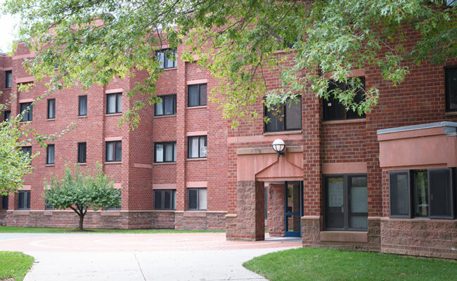 Maywood Residence Hall front of building