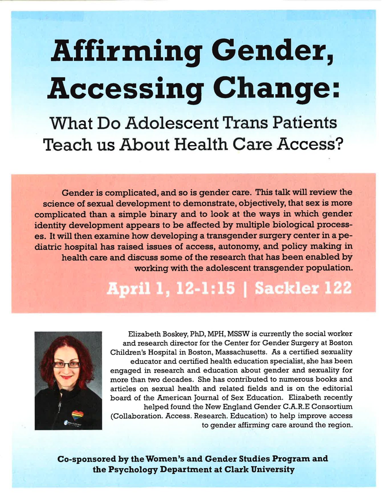 Affirming Gender, Accessing Change: What Do Adolescent Trans Patients ...