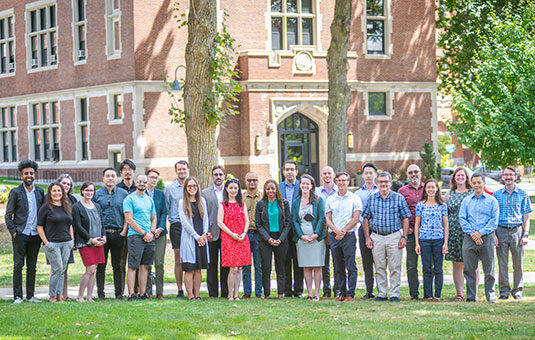 New Faculty in group photo