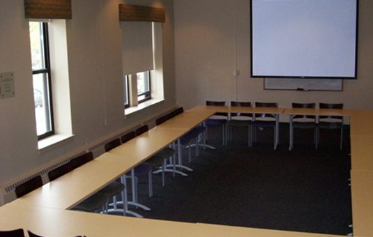 Laurie conference room with chairs tables