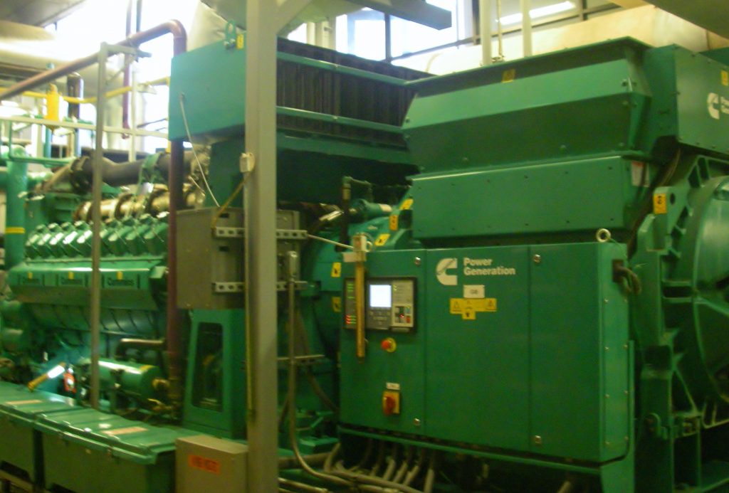 cogeneration engin