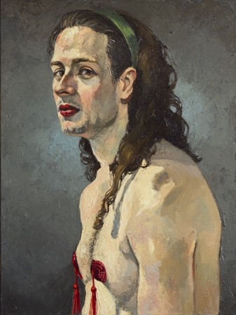 Boychick, 2018 Oil on canvas, 24x18”