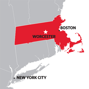 Massachusetts's map
