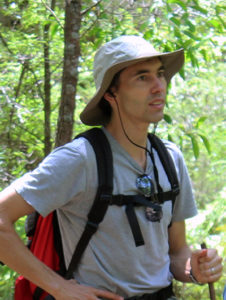 Christopher A. Williams in forest in Australia
