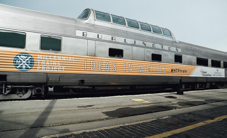 Millennial Train Project rail car