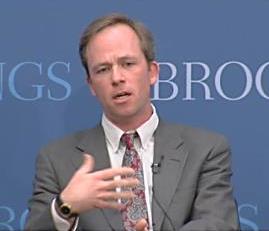 Clark University associate professor of political science Robert Boatright spoke during a recent panel at the Brookings Institution.