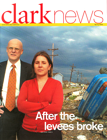 Clark News Katrina Cover