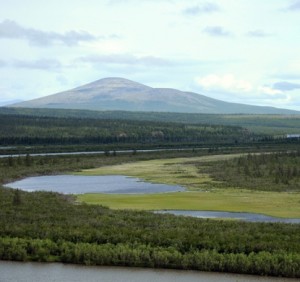 View from the Northeast Science Station, East Siberia