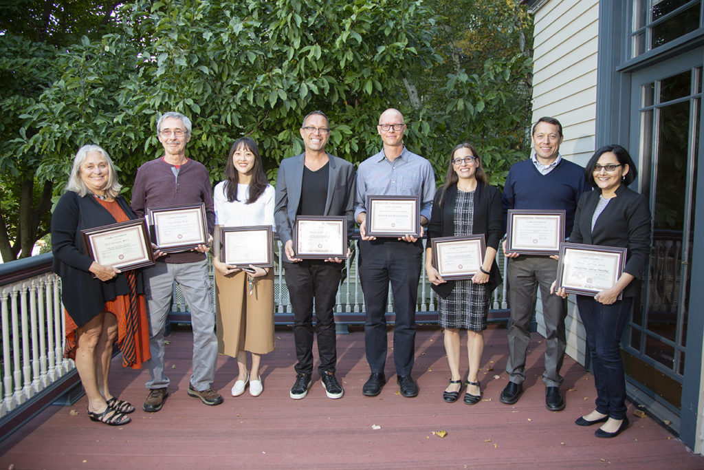 2019 faculty award recipients