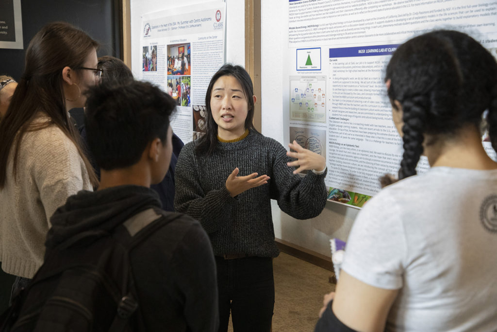 Student presents research at Fall Fest 2019