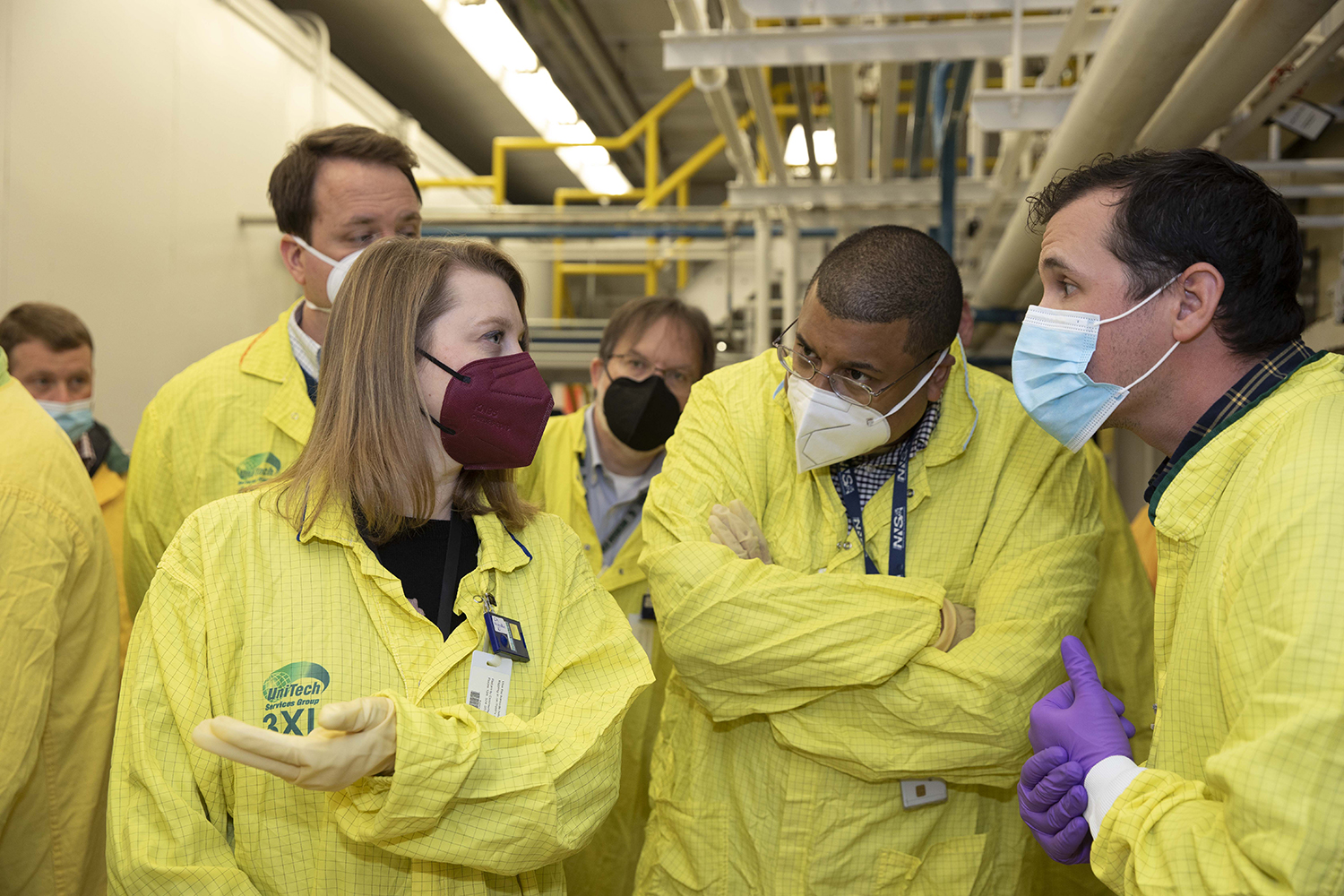 NNSA workers at site