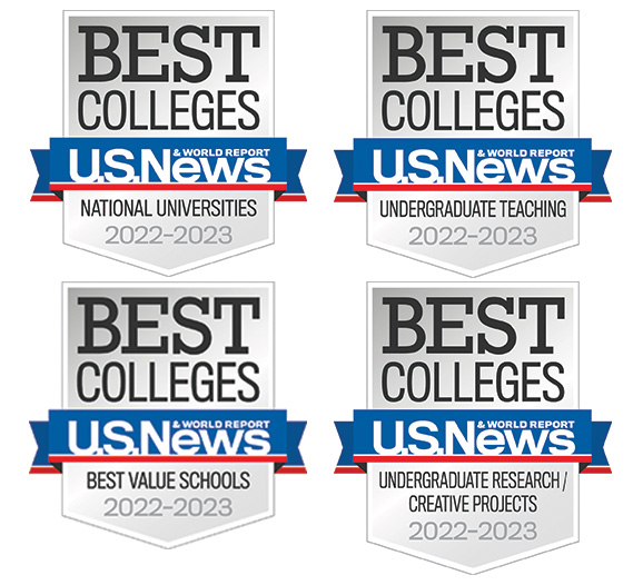 US News rankings badges