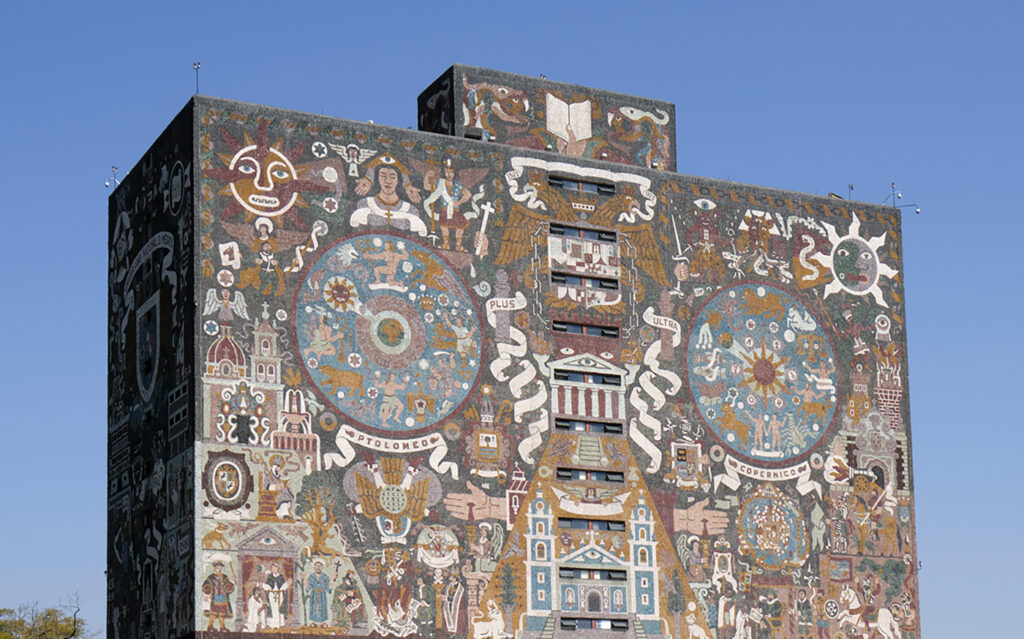 Mexico City world heritage site building