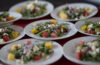 plates of salad