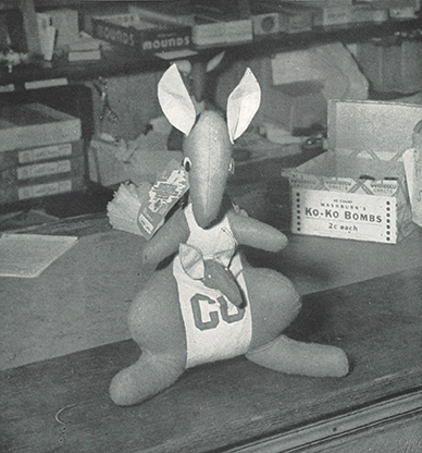Kangaroo in 1946 yearbook