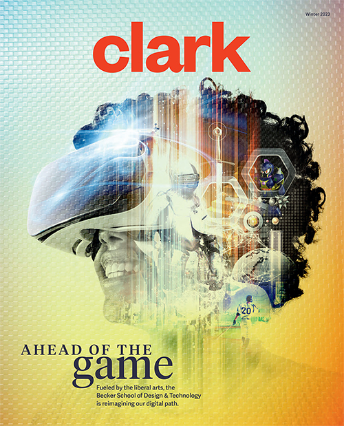 Clark magazine winter 2023 cover