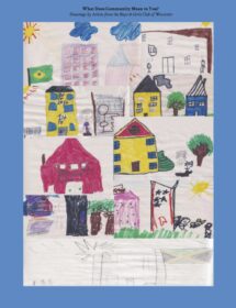 Drawings from the Boys & Girls Club published in TRACKS