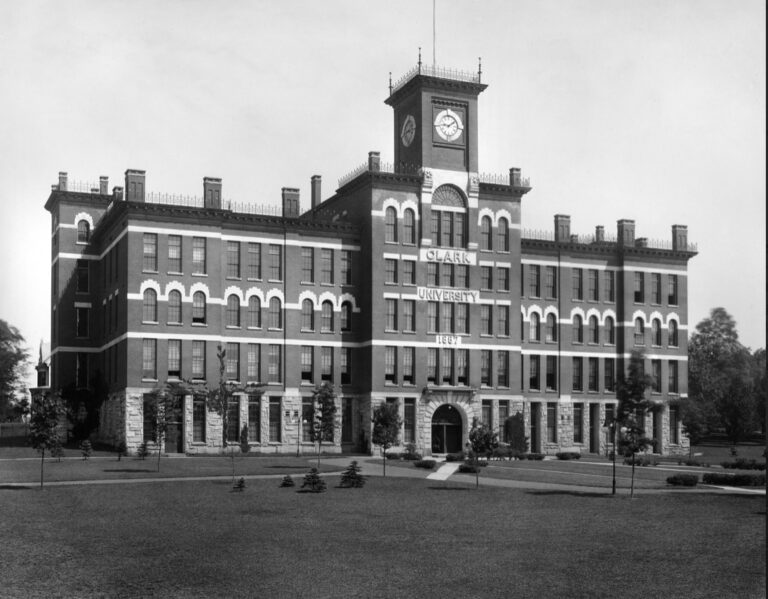 The Early Years Of Jonas Clark Hall Clark Now Clark University