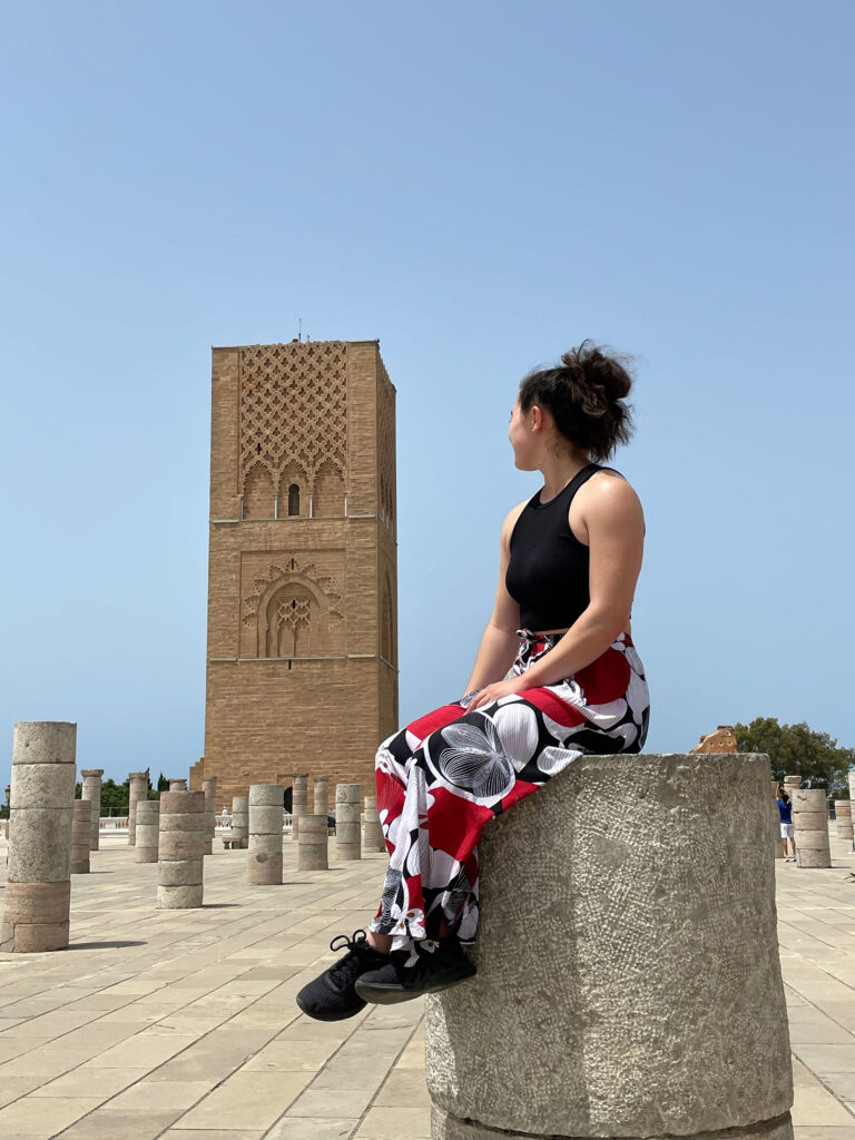 Lia Tang in Morocco